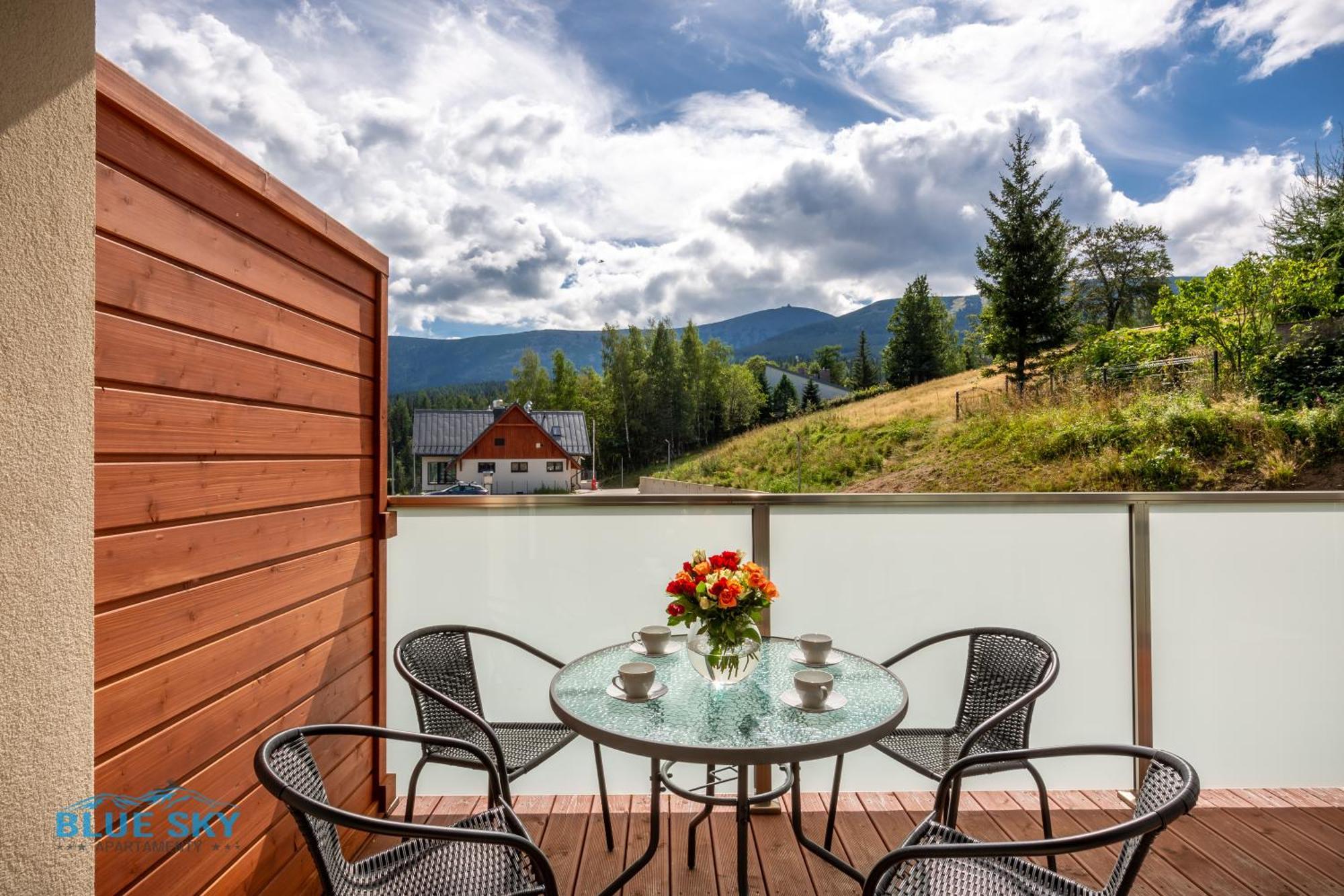 Apartamenty Bluesky - Karkonoska 13, Z Widokiem Na Gory, Blisko Szlakow I Wyciagow, W Zielonej Okolicy 卡尔帕奇 客房 照片